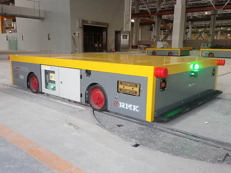 Cart de transferència de ferrocarril automàtic RGV per a la fabricació de maquinària