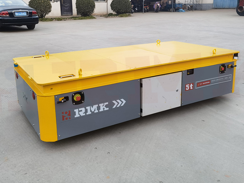 Carreta de transferència de motlles alimentat amb bateria de càrrega pesada