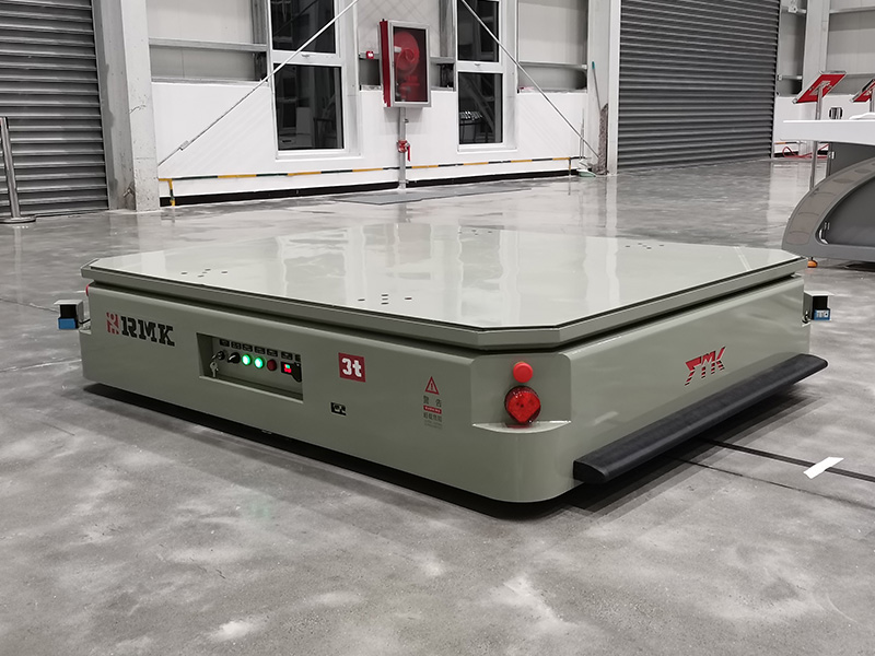 3 tones auto -propulsió de transferència elèctrica Trolley Navigation Magnetic AGV