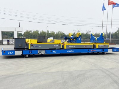 Carret de transferència sense pista de 6 tones de volant de la canonada