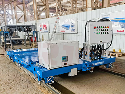 Cart de transport de ferrocarril elèctric a prova de 15 tones a prova d'explosió Aplica equips aeroespacials