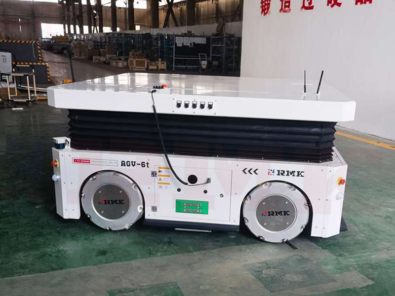 Navegació híbrida McNamm Wheel AGV