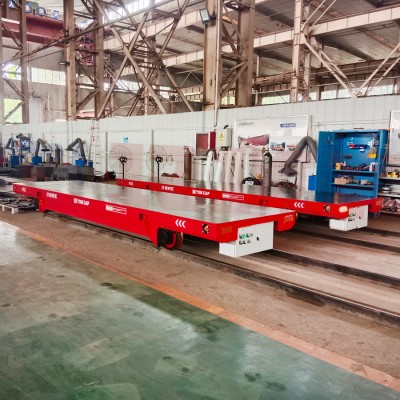 Carretera de transferència ferroviària de càrrega industrial i equips de transport Trolley de ferrocarril pesat