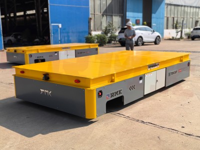 Cotxe de transport sense pista de 15 tones de direcció diferencial