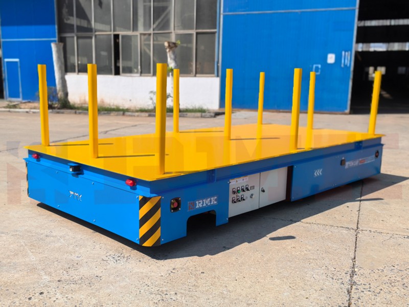 Cotxe de transport de direcció diferencial de taula personalitzada de 5 tones