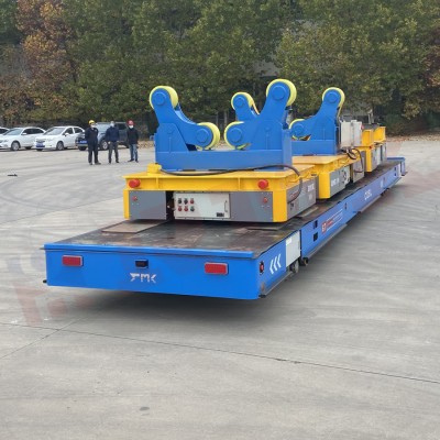 60 Tons Omnidireccional Roda de volant mòbil sense pista