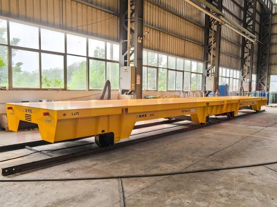 Trolley de transferència ferroviària a prova d'explosió per a la sala de sorra