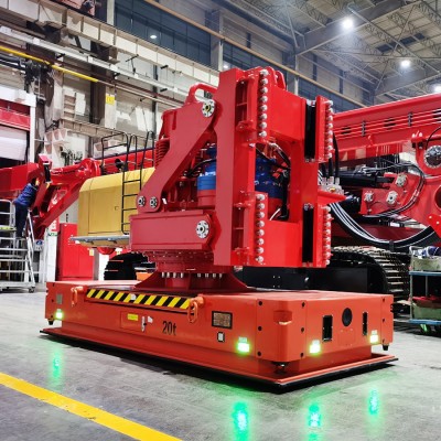 Cotxe de transferència automàtic de càrrega pesada AGV