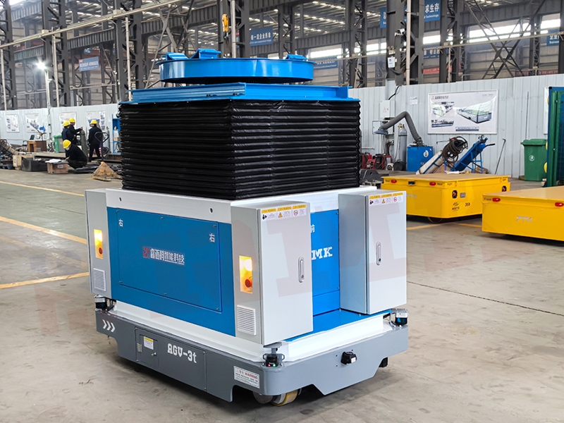 AGV multifuncional de 3 tones amb aixecament
